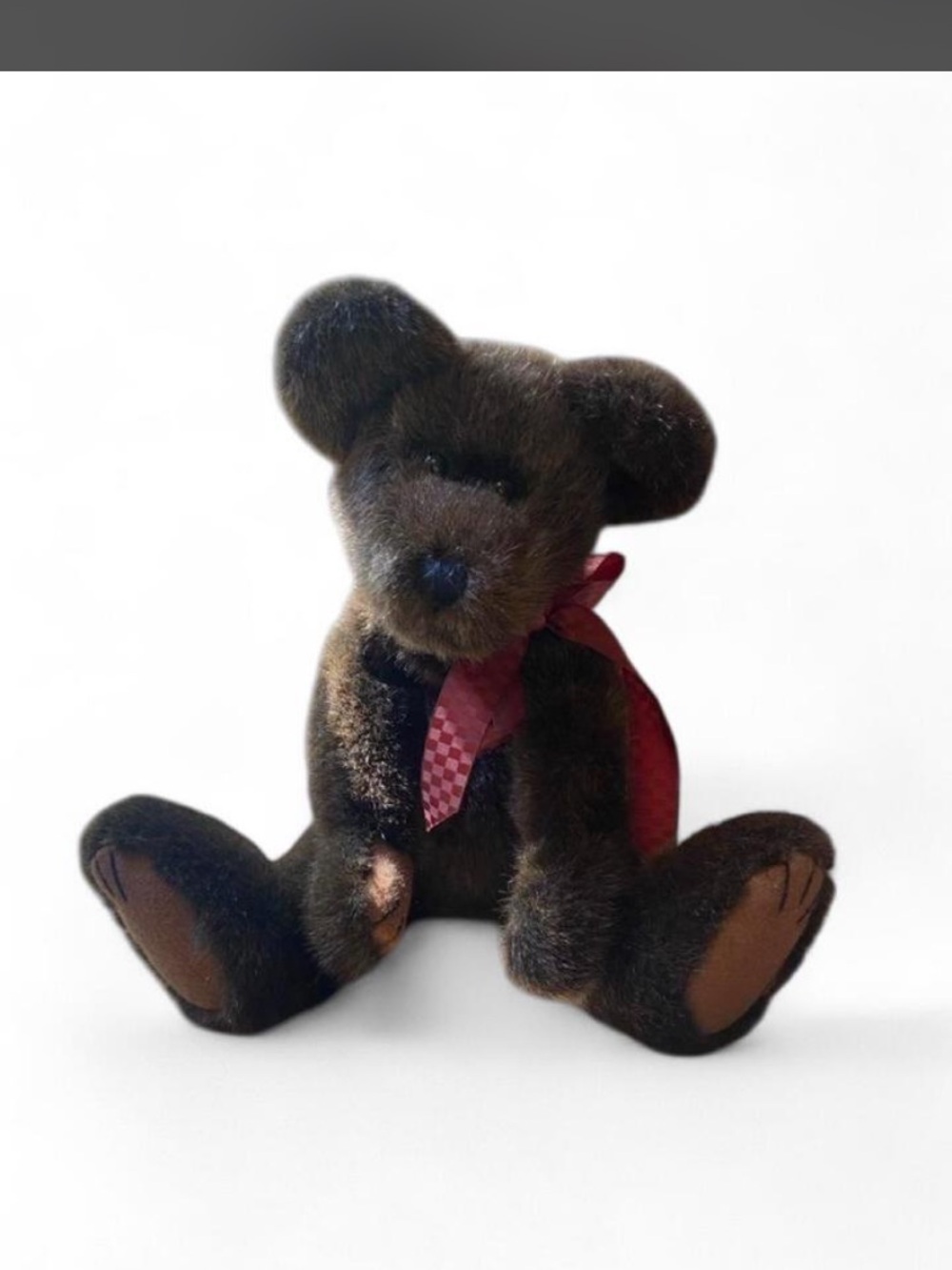 Vintage Dark chocolate Brown Boyd's Bear Perfect condition - Picture 2 of 4